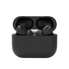 Matte Black True Wireless Pro Earbuds with Charging Case