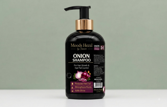 Moods Hezal by Sameer – Onion Shampoo & Conditioner (2-in-1 Hair Fall Control & Growth)